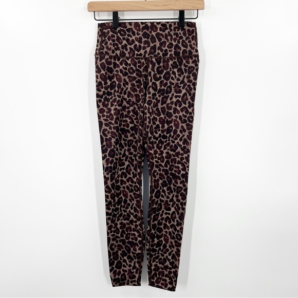 Varley Luna Leopard Print Leggings - Picture 1 of 10